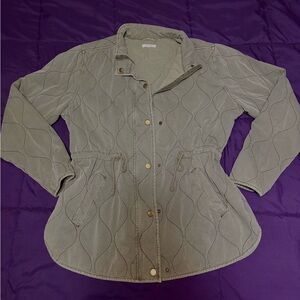 Maurice’s green fall jacket